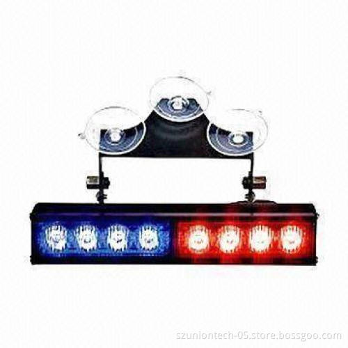 LED Warning Light with 15 Flash Patterns, Available in Various Colors